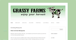 Desktop Screenshot of grassyfarms.com