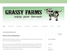 Tablet Screenshot of grassyfarms.com
